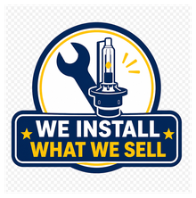 We install what we sell