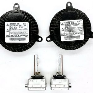 2x OEM 08-14 Cadillac CTS 05-11 STS Xenon HID headlight Ballast & D1S Bulb